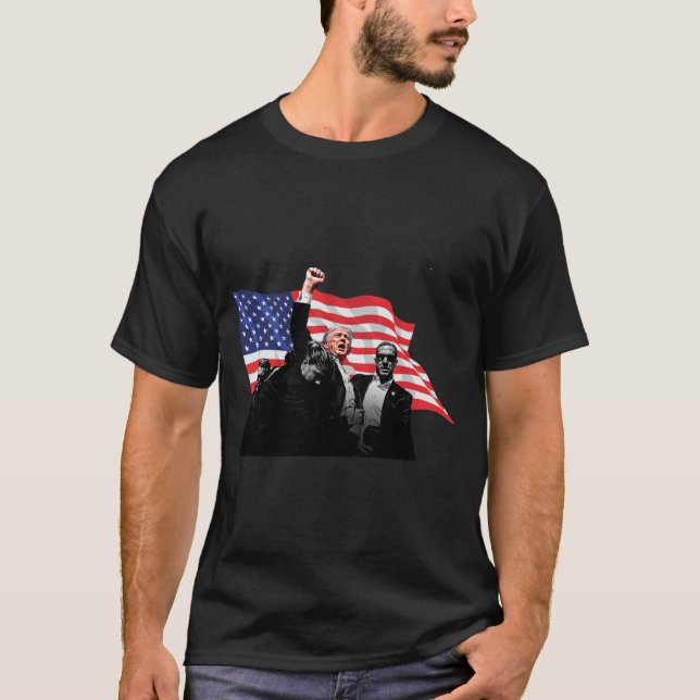 Trump-fist T Shirt (Framsida)