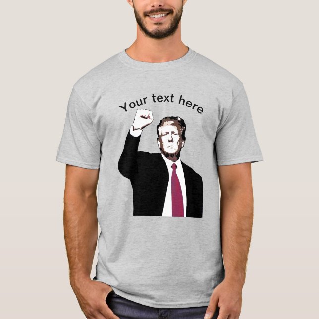 Trump Fist Tee Shirt (Framsida)