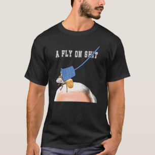 Trump Fly on Pence Head med Flyswatter, ZFJ T Shirt