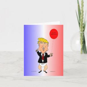 Trump-födelsedagskort Kort