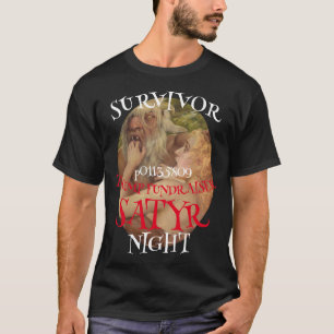 TRUMP FONDINSAMLING SATYRKVÄLL NYMP-AUKTION T SHIRT