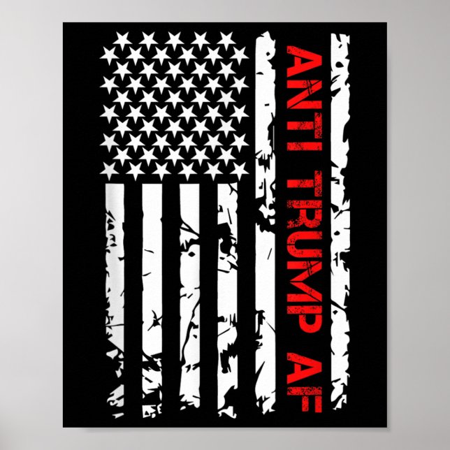 Trump för antiaf, implicit trump poster (Framsidan)