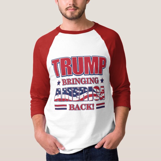 Trump för att få tillbaka Amerika T Shirt (Framsida)