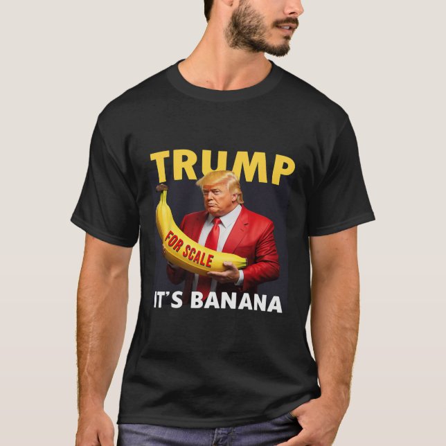 Trump för  Bynana T Shirt (Framsida)