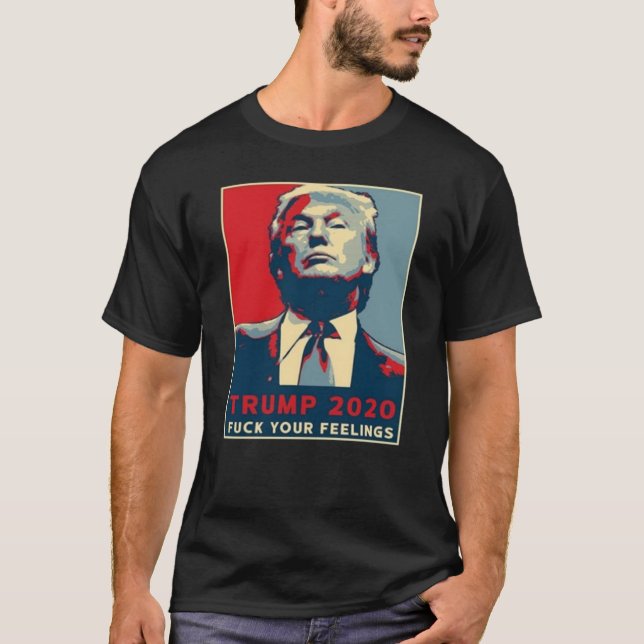 Trump för era inlägg i presidentvalet 2020 t shirt (Framsida)