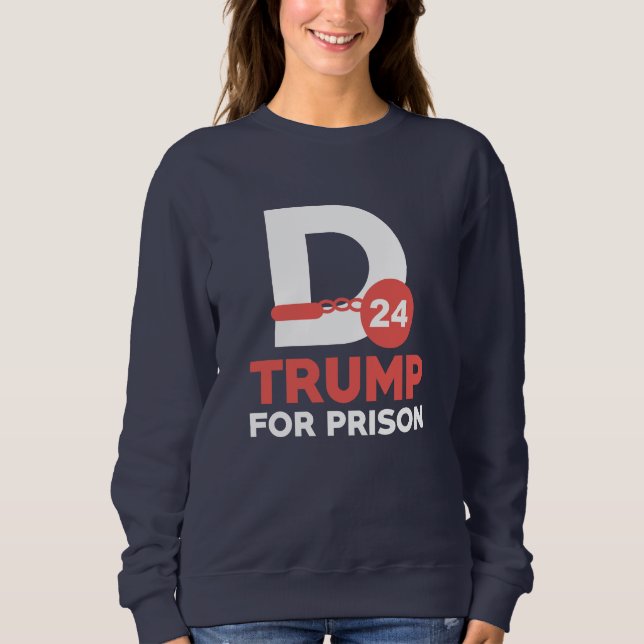 Trump för fängelset 2024 t shirt (Framsida)