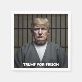 Trump för fängelsetrumpen i Jail Pappersservett