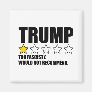 Trump För Fascistisk Skulle Inte Recommendera Magnet