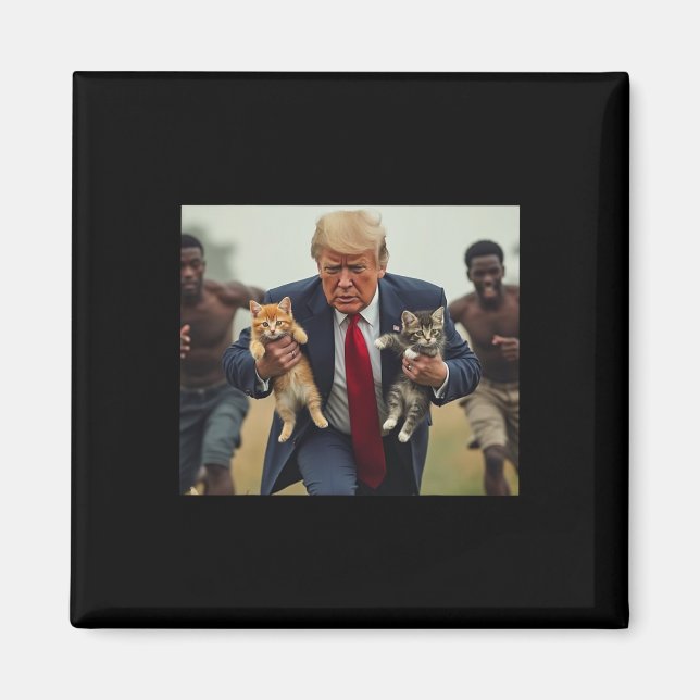 Trump För Katter Magnet (Framsidan)