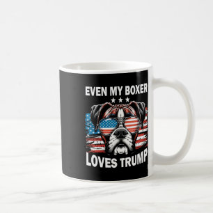 Trump för min Boxer Kärlek Kaffemugg