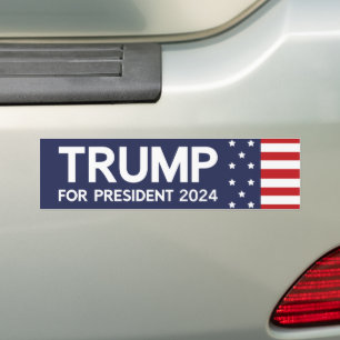 Trump för ordförande 2024 bildekal