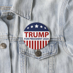 Trump för ordförande 2024 knapp