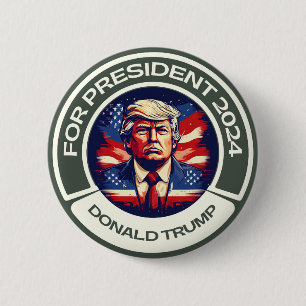 Trump för ordförande 2024 knapp
