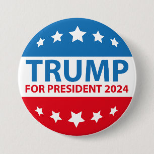 Trump för ordförande 2024 knapp