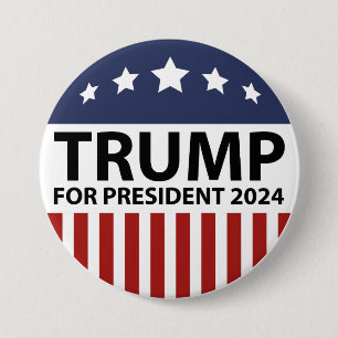 Trump för ordförande 2024 knapp