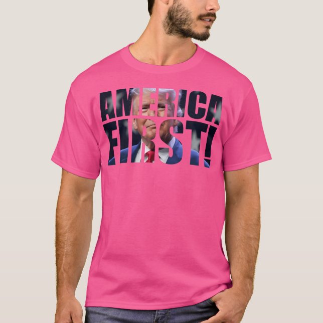 Trump för ordförande Tshirt T Shirt (Framsida)