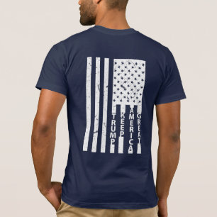 Trump för president 2020 Behålla Amerika Underbart T Shirt