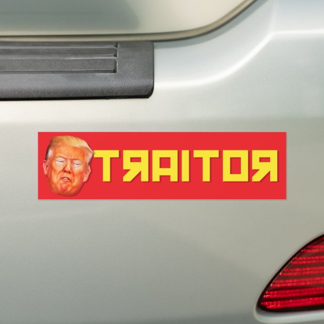 Trump för ryska marionetthandlare bildekal (På Bil)