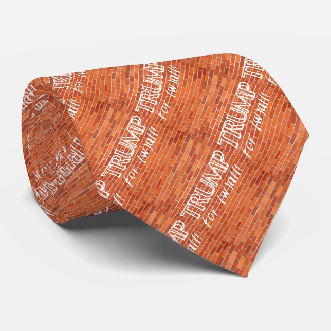 Trump för (w)all! slips (Rullad)