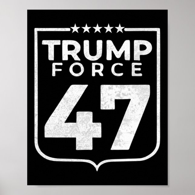 Trump Force 47  Poster (Framsidan)
