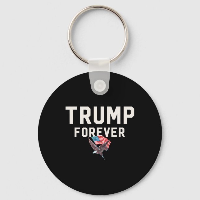 Trump Forever Vinner Vann Vinnare Inspiration Mega Nyckelring (Framsida)