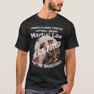 TRUMP FÖRKLARAR FW FV HG KRIGSLAG MAN SPÄRRAR AV T SHIRT
