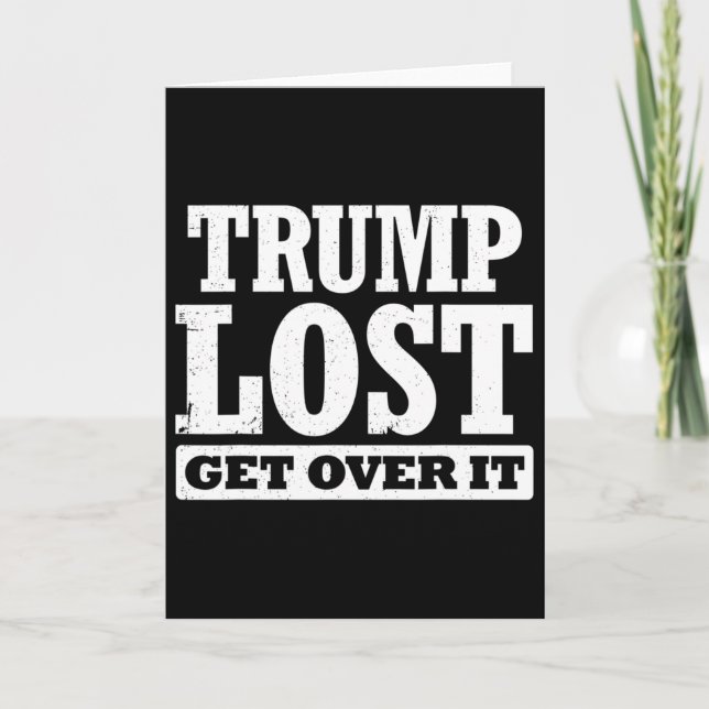Trump Förlorade  Kort (Framsida)