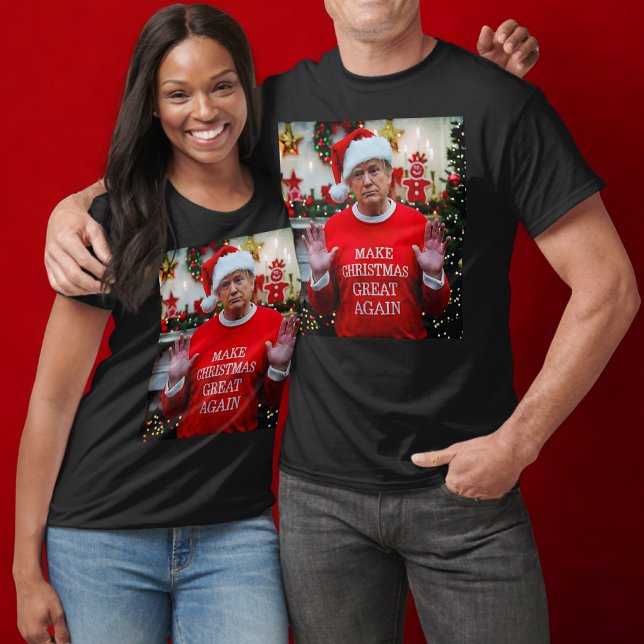 Trump-foto | Trump Gör julen Underbar igen T Shirt (Skapare uppladdad)