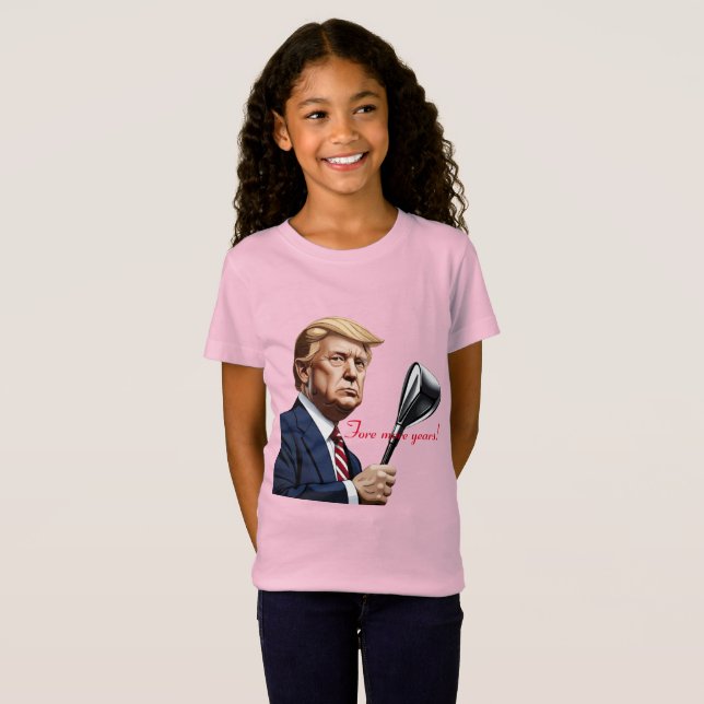 Trump: Framöver fler år av storhet! T Shirt (Hel framsida)