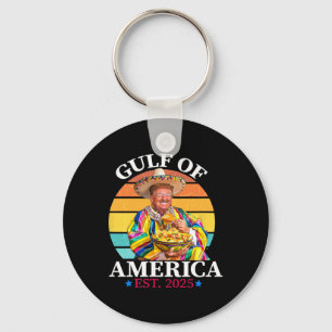 Trump Funny Bukt of US America Est 2025 Nyckelring