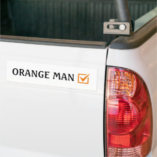Trump Funny Val 2024 Bumper Sticker Bildekal