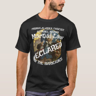 TRUMP FW FV HG UTFÄRDAR KRIGSLAG MAN SPÄRRAR AV T SHIRT