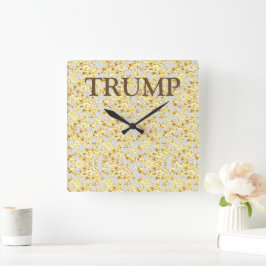 TRUMP FYRKANTIG KLOCKA