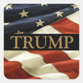 TRUMP FYRKANTIGT KLISTERMÄRKE