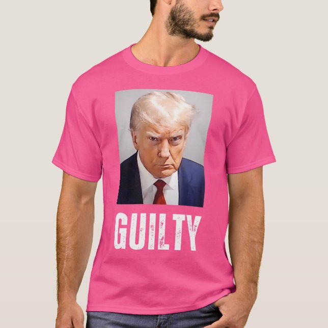 Trump Georgia Mugshot T Shirt (Framsida)