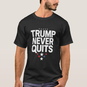 Trump Ger Inte Upp Patriotisk Röst Trump 2024 T Shirt