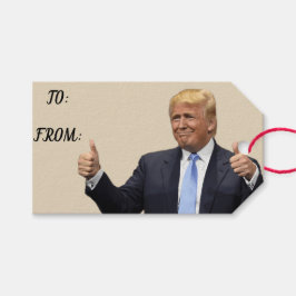 Trump Gift-Märkre Presentetikett