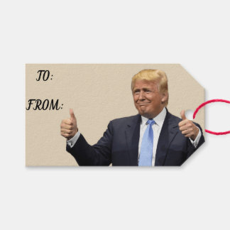 Trump Gift-Märkre Presentetikett