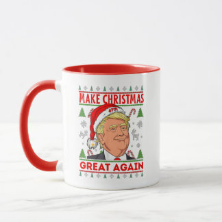 Trump Gift Mugg, Donald Trump God jul Mugg