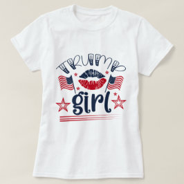 Trump Girl Girly Design T Shirt