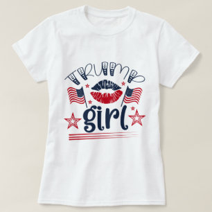 Trump Girl Girly Design T Shirt