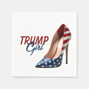 TRUMP GIRL-Högklackar Pappersservett