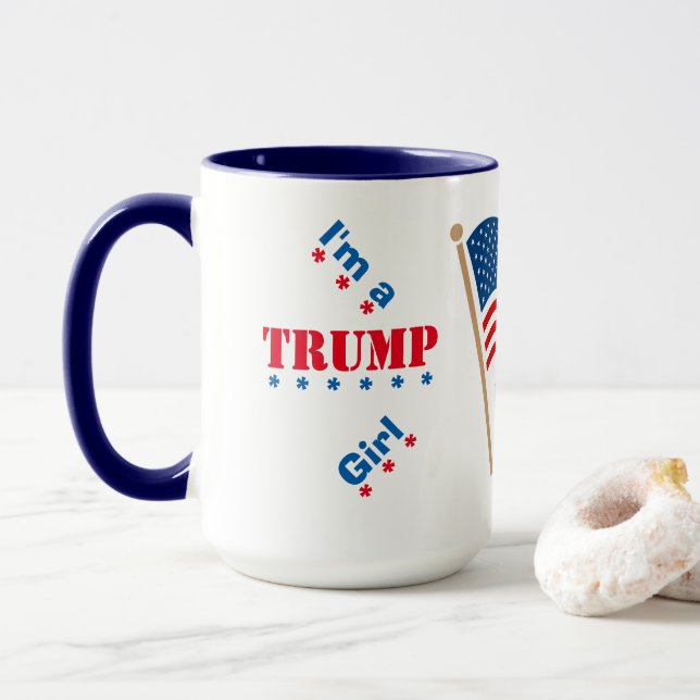 Trump Girl - Mugg (Med munk)