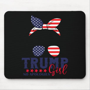 Trump Girl No Apologies Messy Bun Trump 2024 Ameri Musmatta