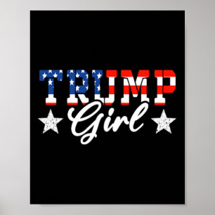 Trump Girl (på Ck) Trump Girl No Apologies Mega Me Poster