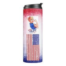 💯 % Trump Girl Thermal Tumbler