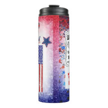Trump Girl Thermal Tumbler