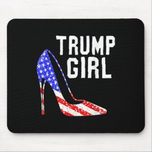 Trump Girl Trump 2025 Val American Flagga Musmatta