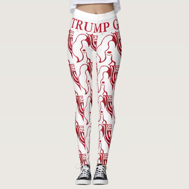 TRUMP GIRLS STEN! LEGGINGS (Framsida)