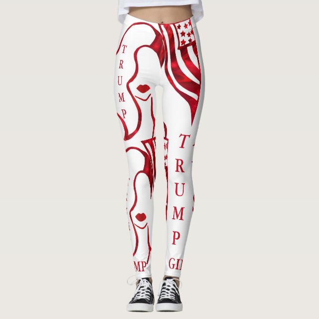 TRUMP GIRLS STEN! LEGGINGS (Framsida)